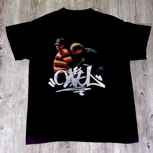 90’s vintage Streetwear boy n the hood police photo t shirt. Crewneck t shirt.